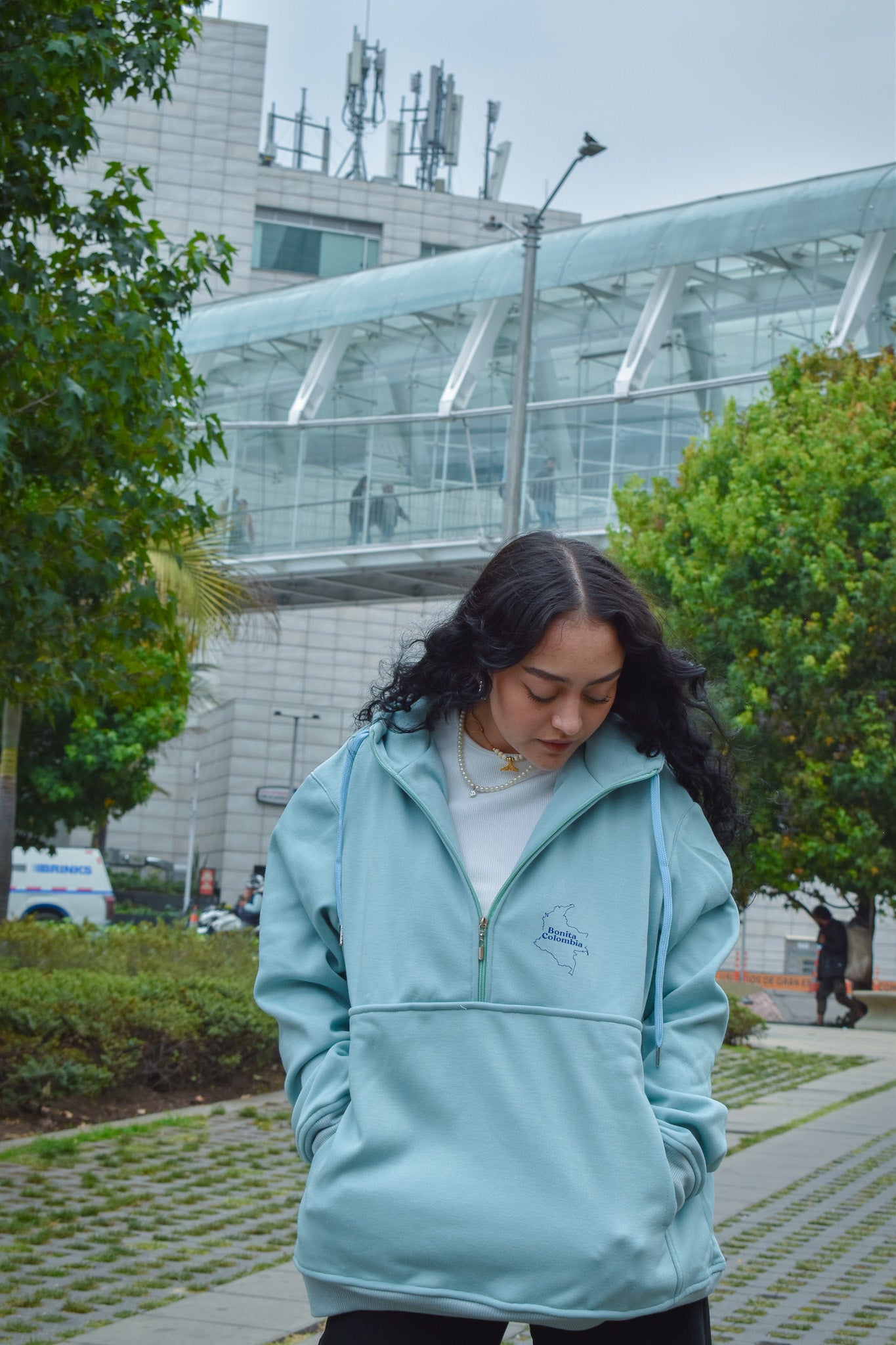 Hoodie Cremallera "Bonita Colombia "